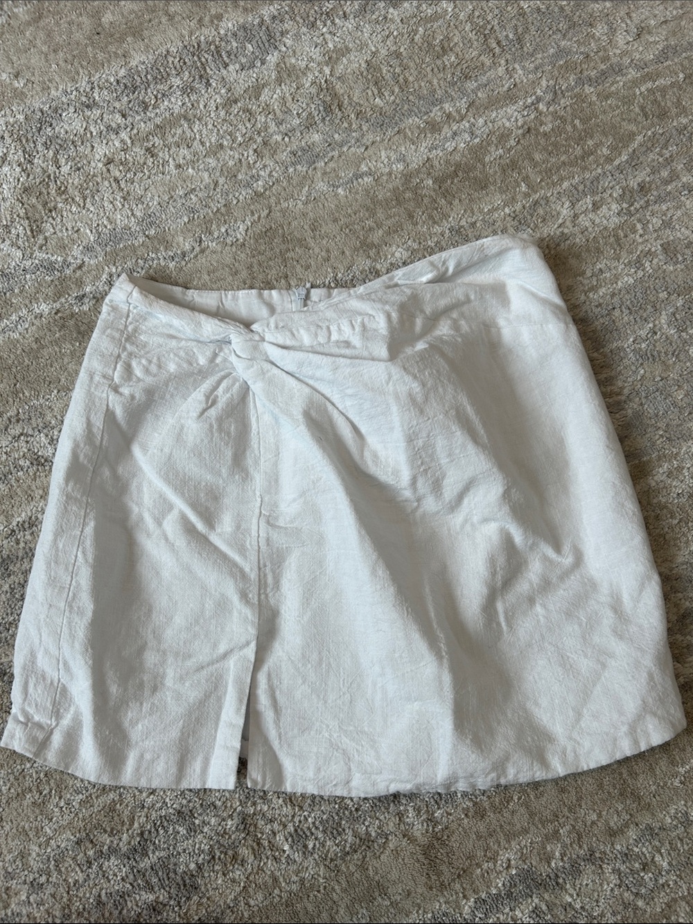 white fox white skirt
